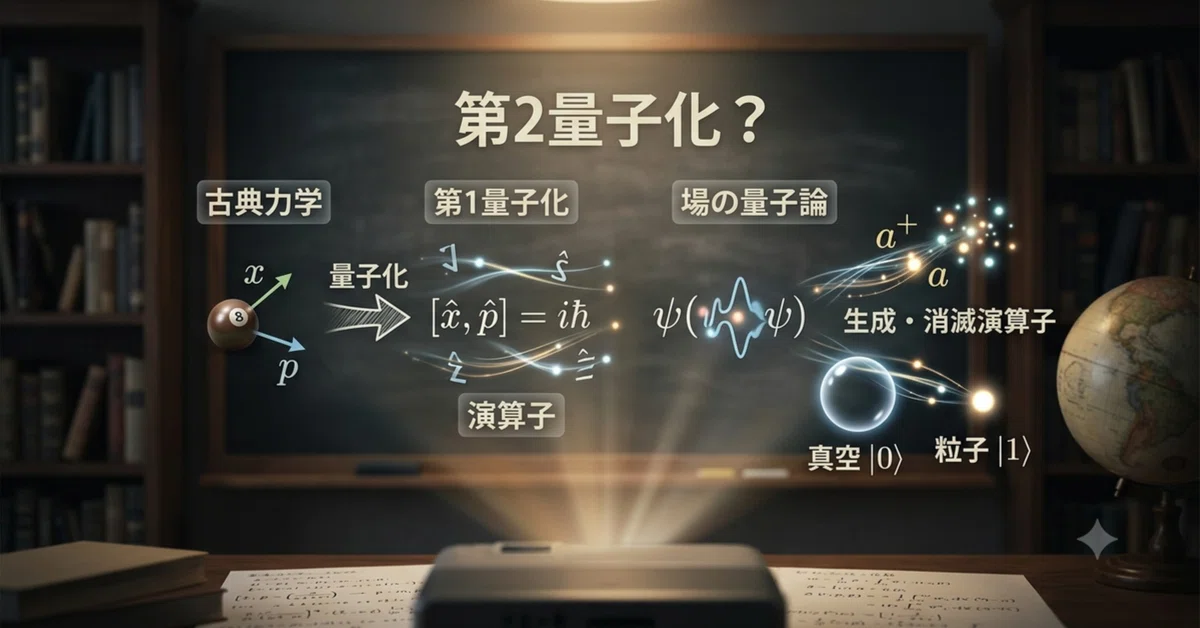 第2量子化？｜TYama-2026