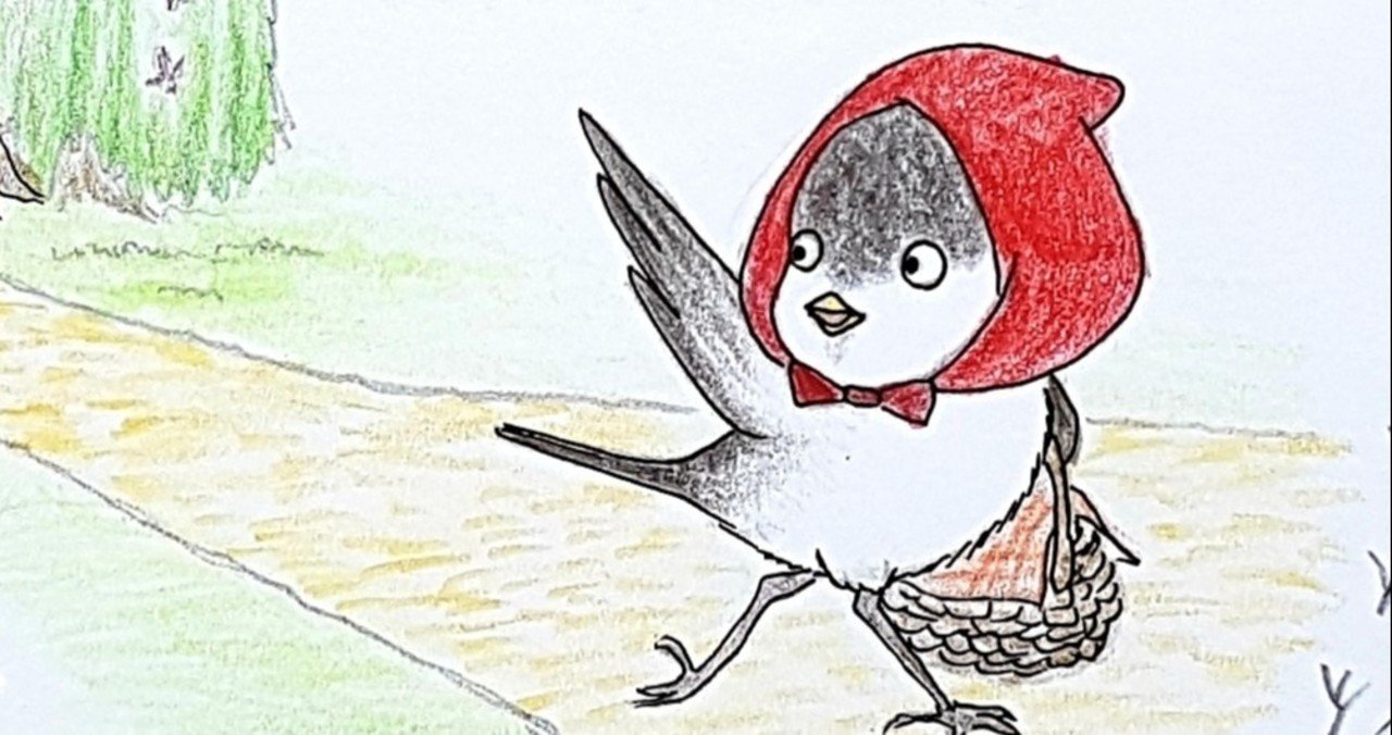 鳥と花2種②（小鳥と花と動物のぬり絵） | 塗り絵と色鉛筆♪