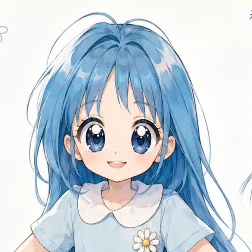 損保の藍ちゃん。
