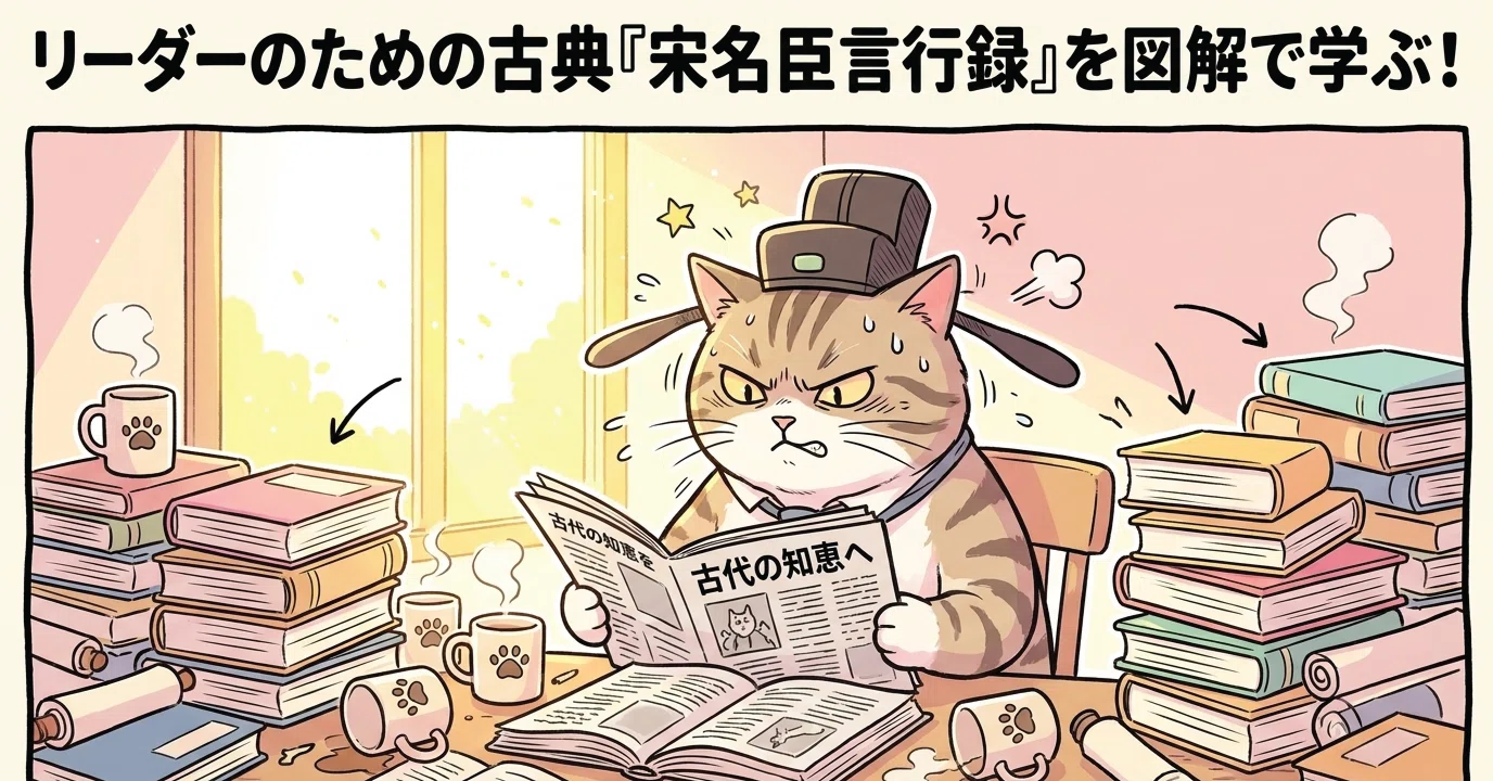 リーダーのための古典『宋名臣言行録』を図解で学ぶ！｜とみざわ