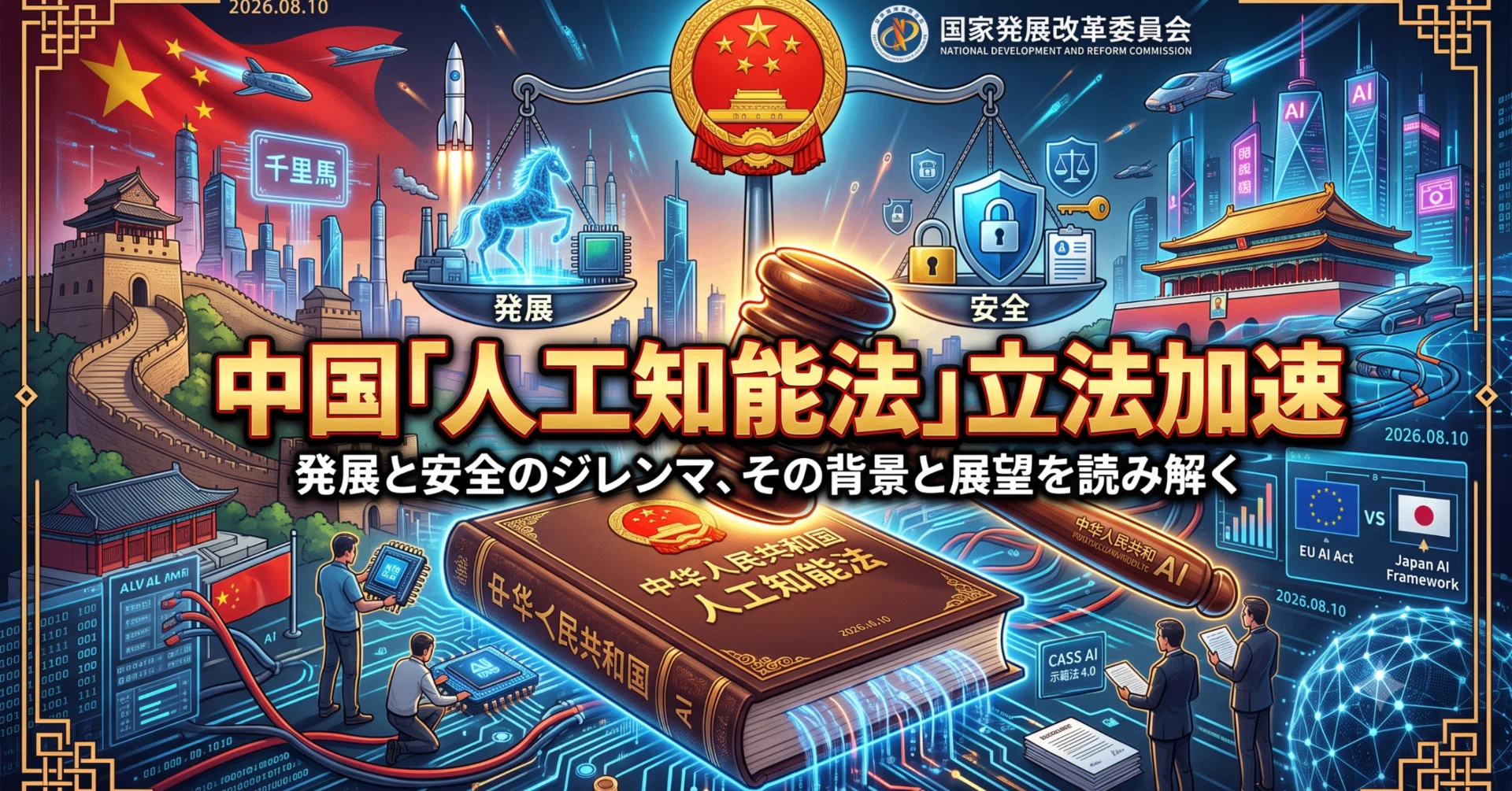 中国「人工知能法」立法加速——その背景と展望を読み解く｜伊藤正章