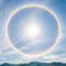 りら 雲が描いた月明かり 虹