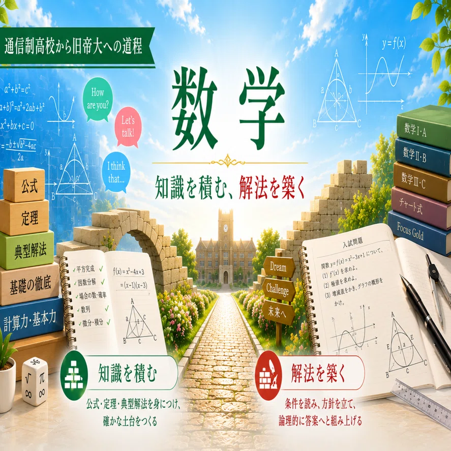 数学『長岡の教科書 数学I+A 全解説』｜杜のくま