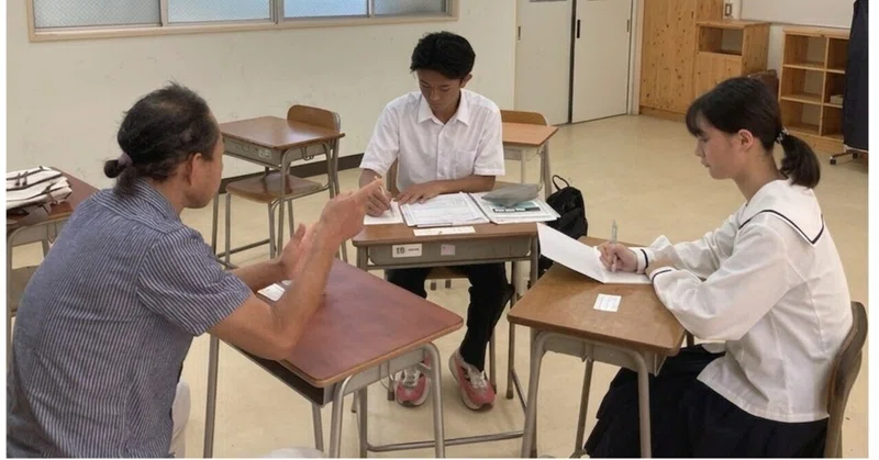 【地域の「見守り隊」へ自主インタビュー！〜総合的な探究の時間〜】海南高校海南校舎