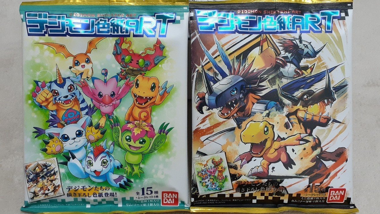 デジモン色紙ART】ボックスで買ってみた ～クオリティの高さに