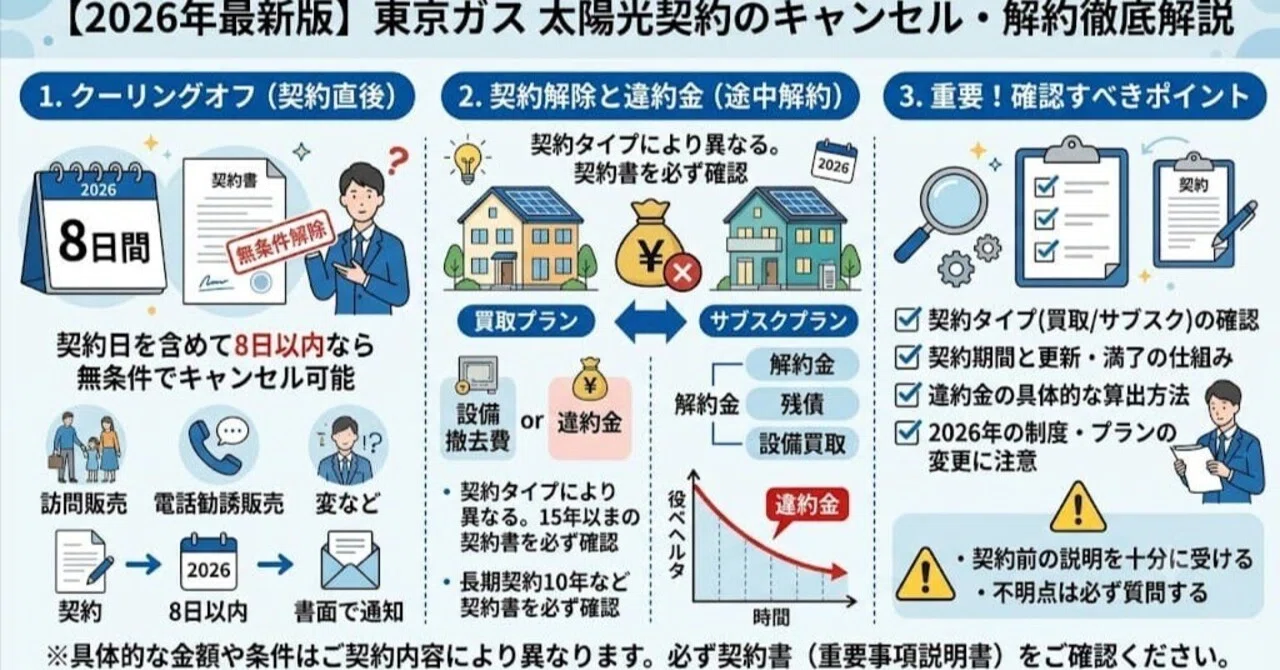 Can You Cancel a Tokyo Gas Solar Contract? Explaining Cancellation ...