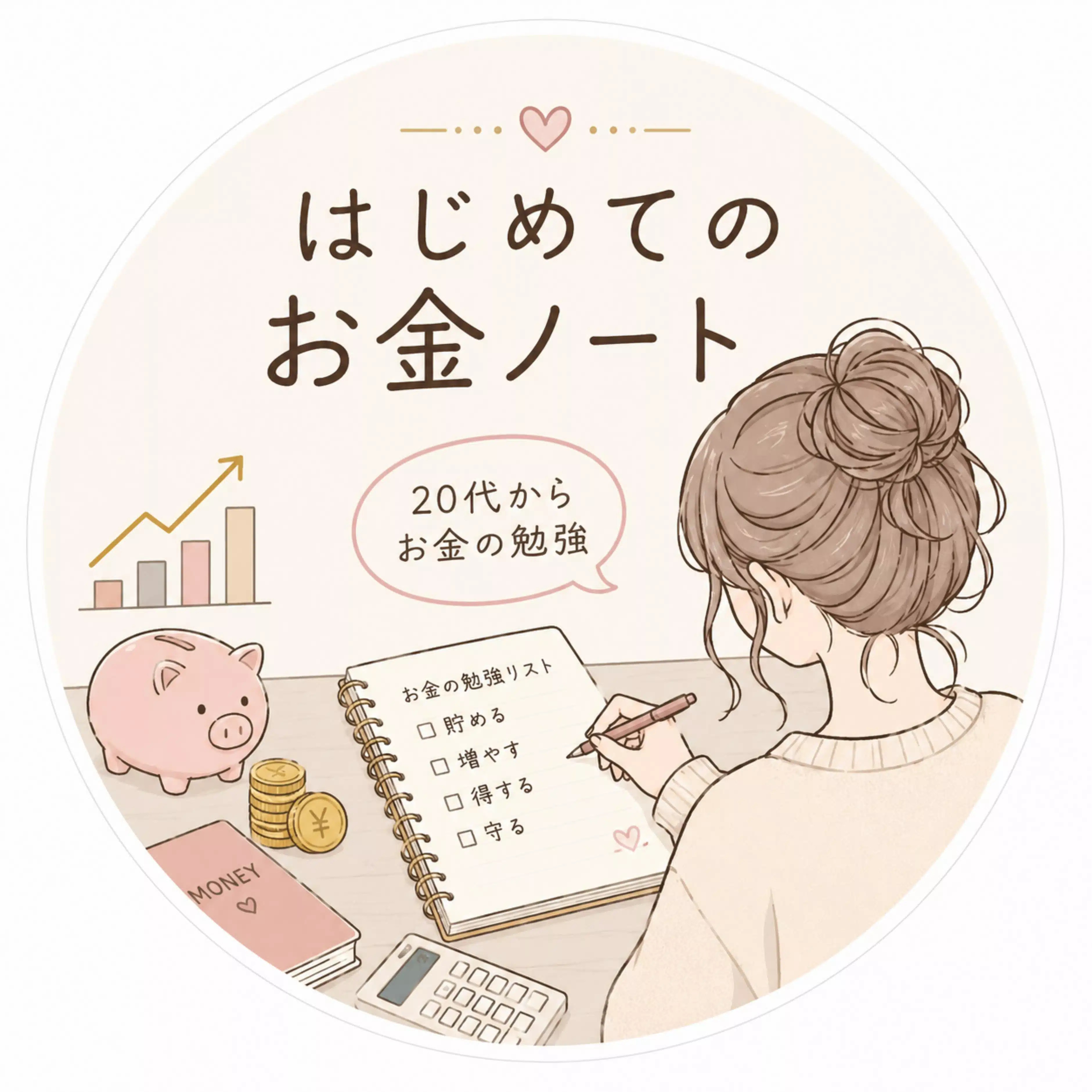 はじめてのお金ノート｜20代からのお金の勉強