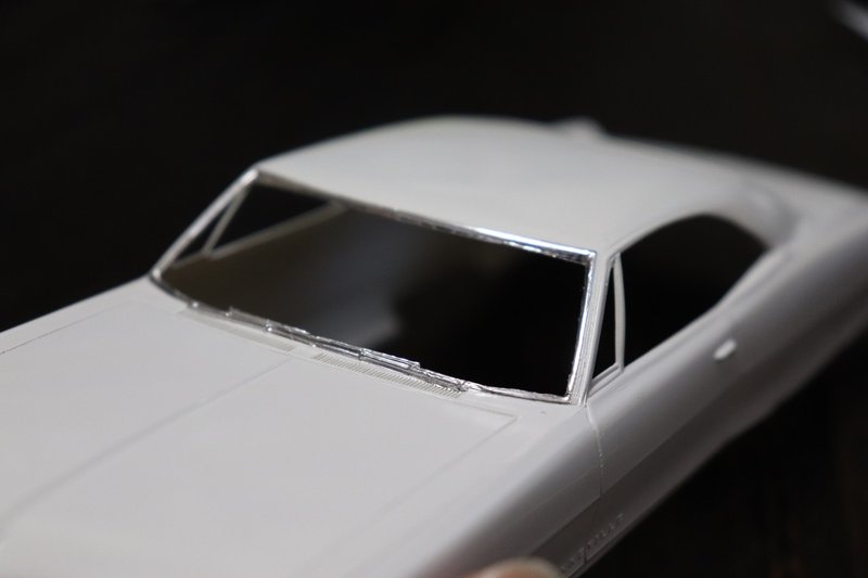 プラモ ハセガワ 1 24 アメリカンクーペタイプp 66 Pontiac Bonneville 制作記 4 もんぶらん Note