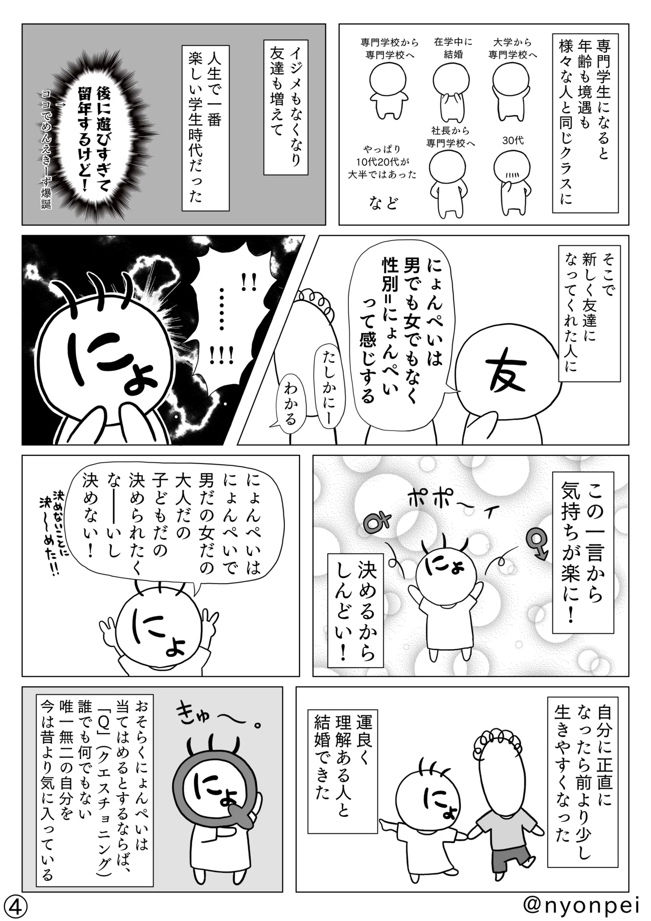 性別の話4 にょんぺい Note