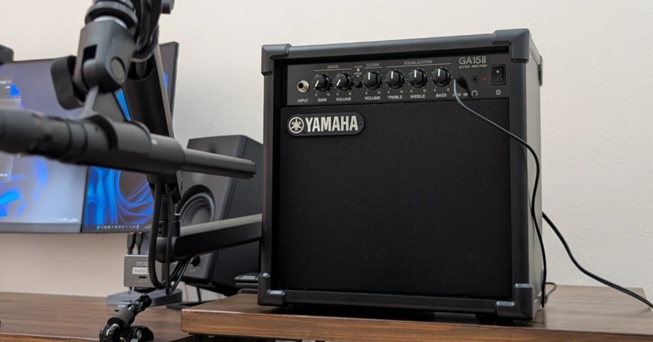 検証】ギターアンプ（YAMAHA GA15II）を周波数特性計測｜参考サイトの