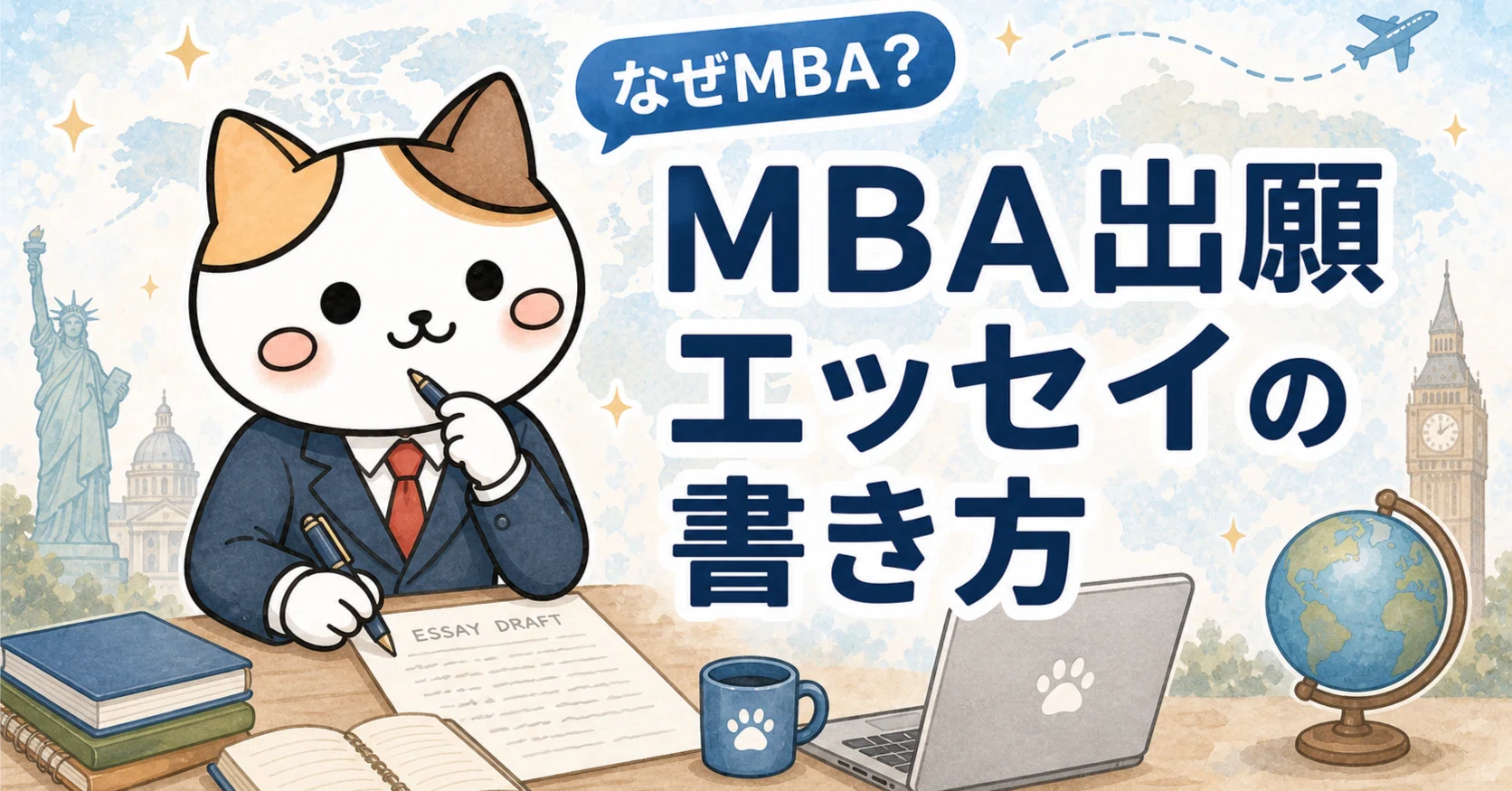 MBA出願エッセイの書き方｜ずーみん製薬, 薬学博士・海外MBA