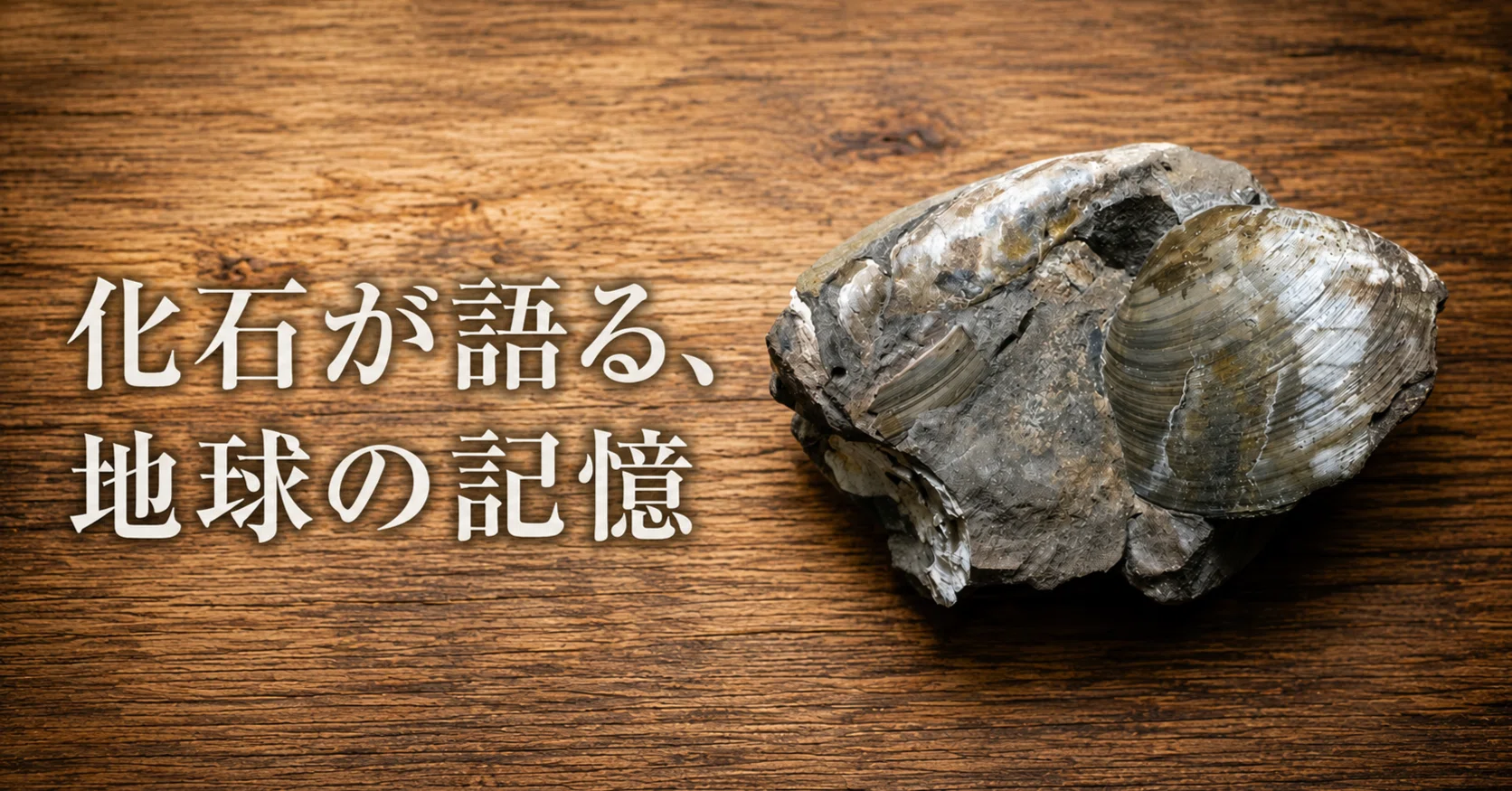 大草原の町で、貝の化石に出会った｜櫻田弘文 (ブランディング