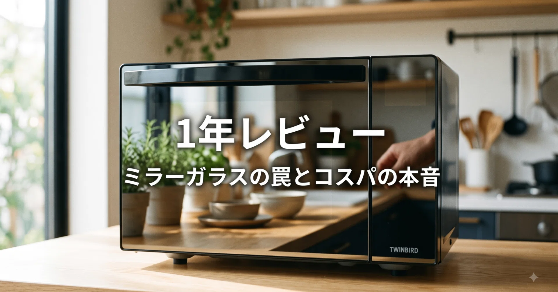 ツインバード電子レンジ1年レビュー！ミラーガラスの罠とコスパの本音
