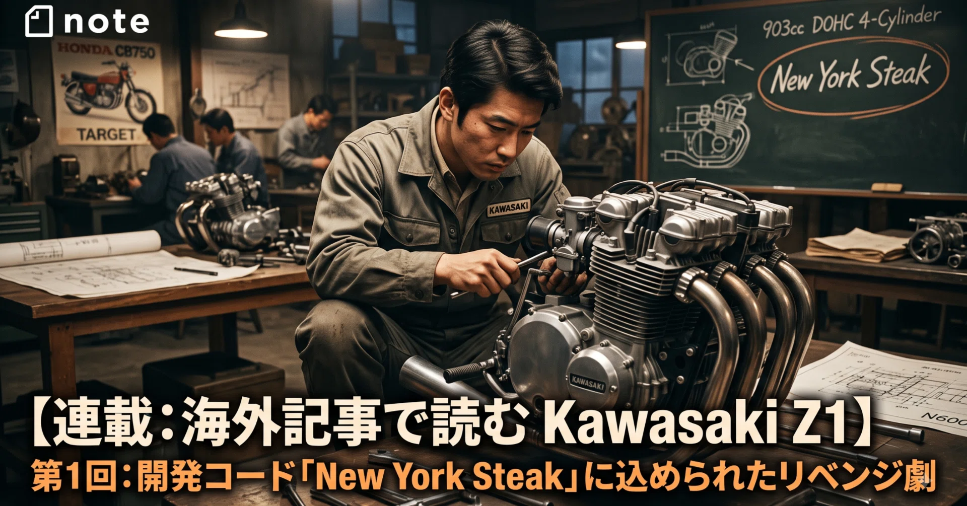 Series: Reading about the Kawasaki Z1 in Overseas Articles] Part 1