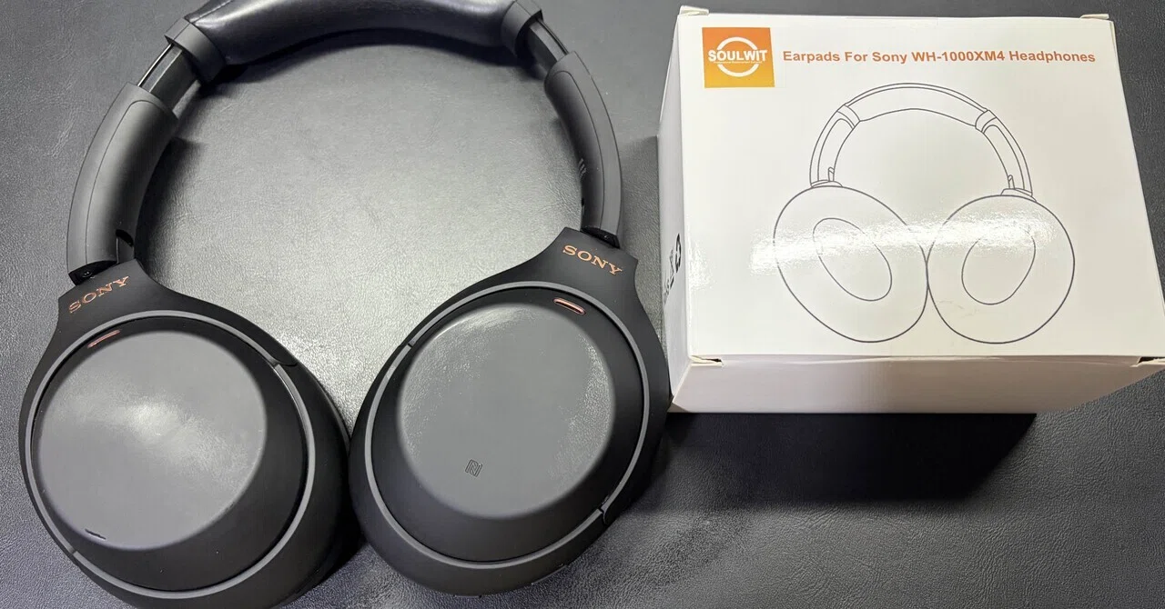 SONY WH-1000XM4のイヤーパッドDIY交換｜ドイのnote