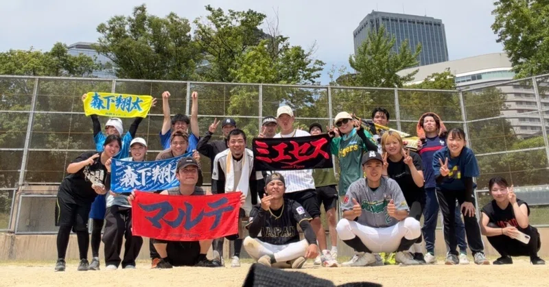 ⚾関西野球部開催