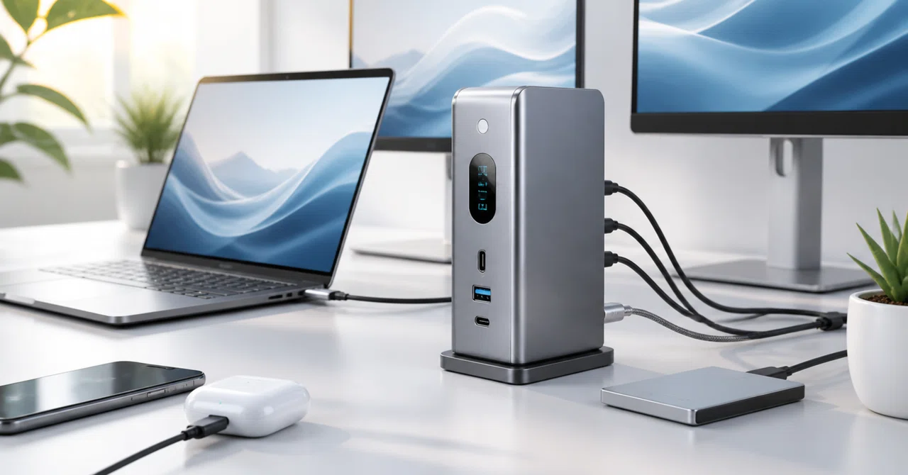 Anker Prime ドッキングステーション (14-in-1, Dual Display, 160W