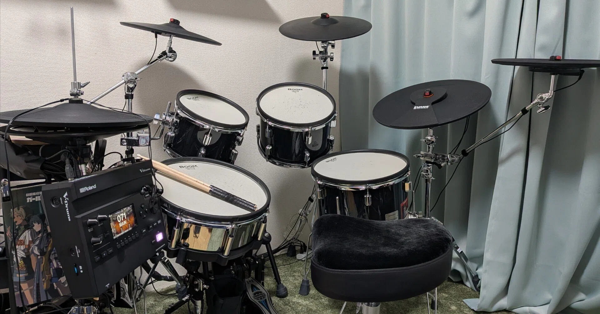 myドラム構成｜電子ドラムのカスタム内容・使用パーツ＆自己紹介