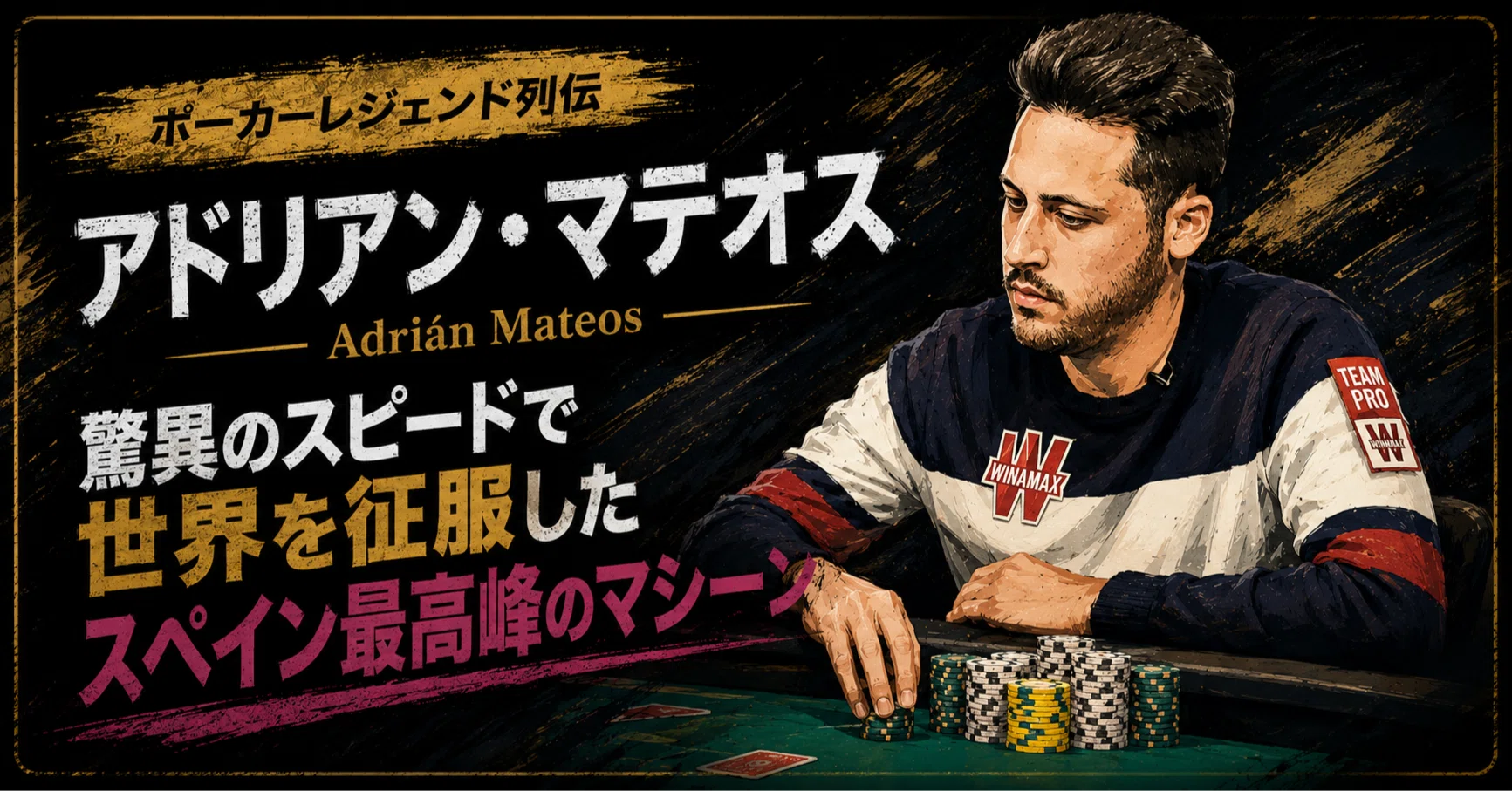 ポーカーレジェンド列伝】アドリアン・マテオス（Adrián Mateos）ーー