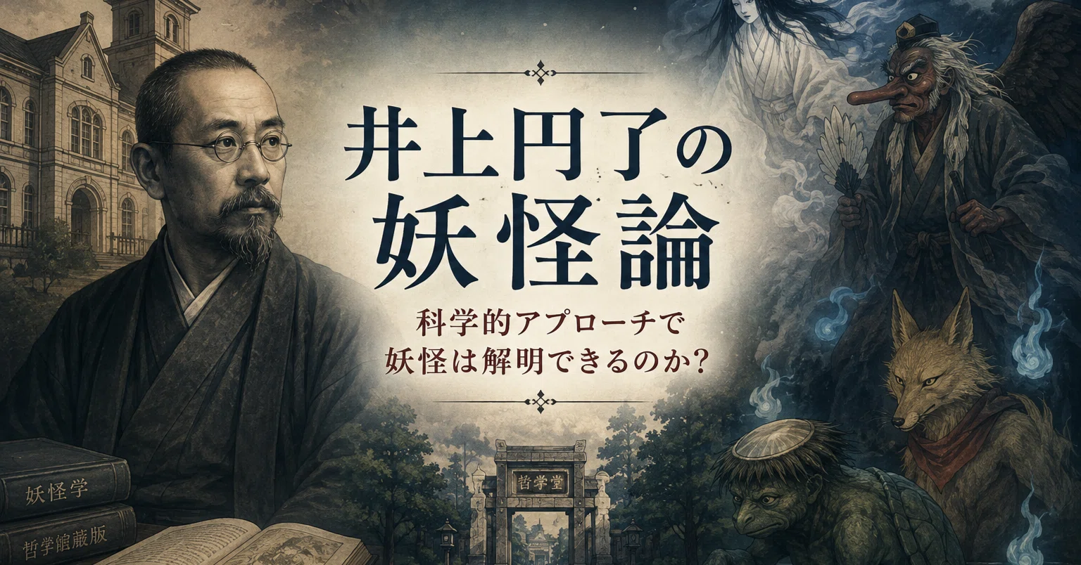 井上円了の妖怪論―科学的アプローチで妖怪は解明できるのか？｜市井カッパ