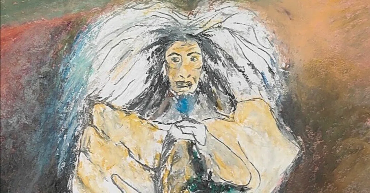 東西を結ぶ筆――須田国太郎『山姥』1948年（ミステリー絵画 第