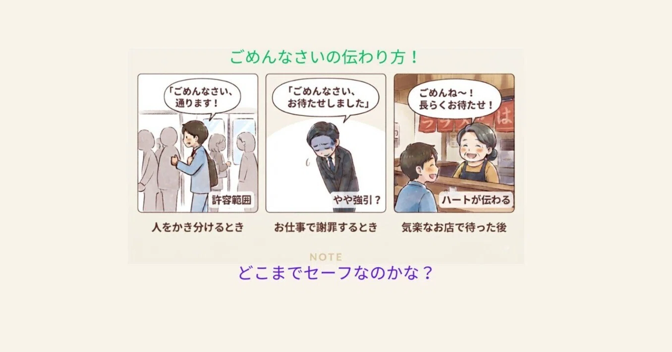 考えてみる」ごめんなさい（短文つぶやき）｜「飲食店、宿屋