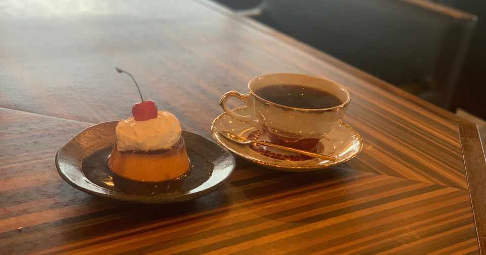 プリン100日チャレンジ 76 王様の珈琲の自家製プリン マルトモ025 Note