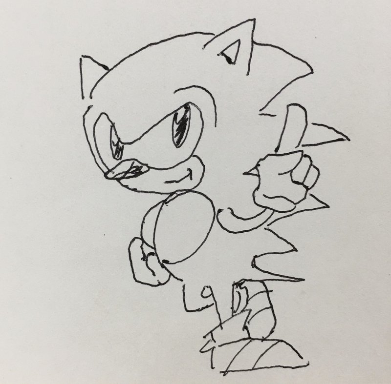 空で描ける3連チャン しまうー Note