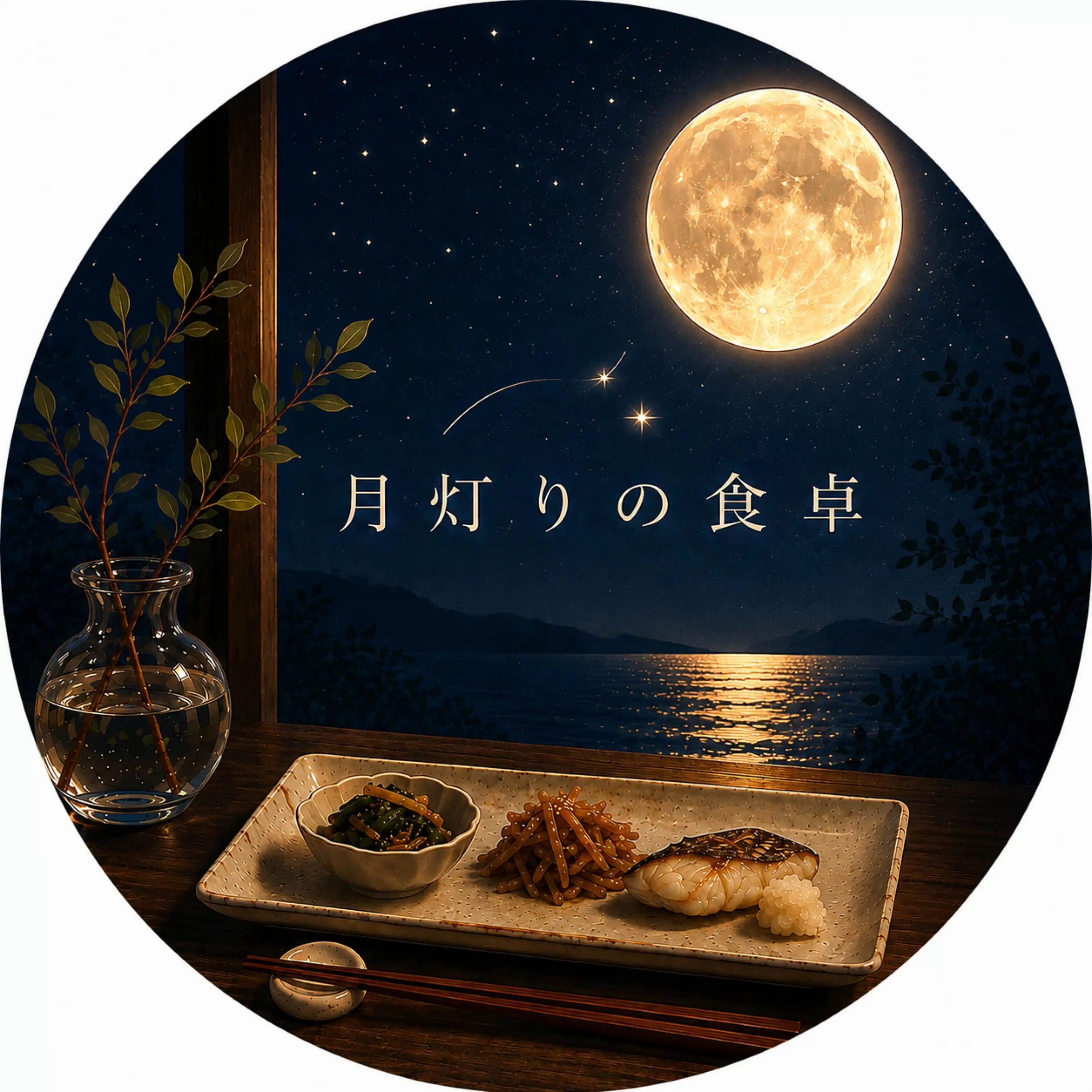 🌕月灯りの食卓