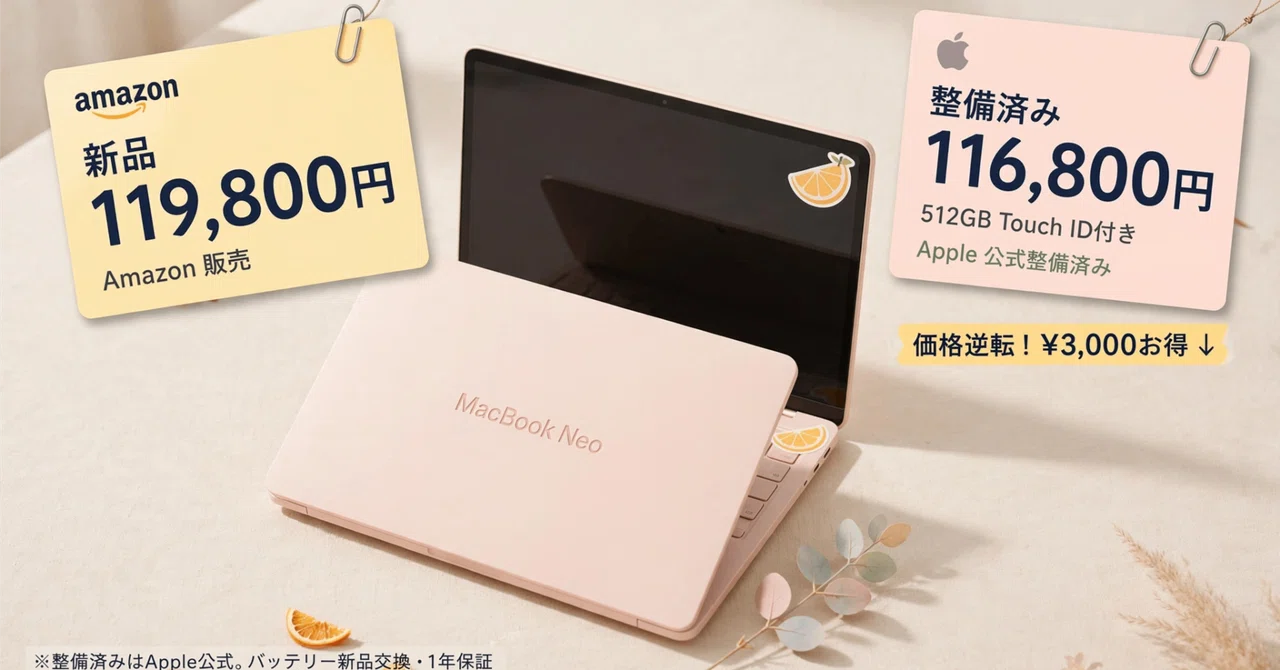 整備済み品」は当たり外れなのか？ AmazonとAppleを比較して分かった