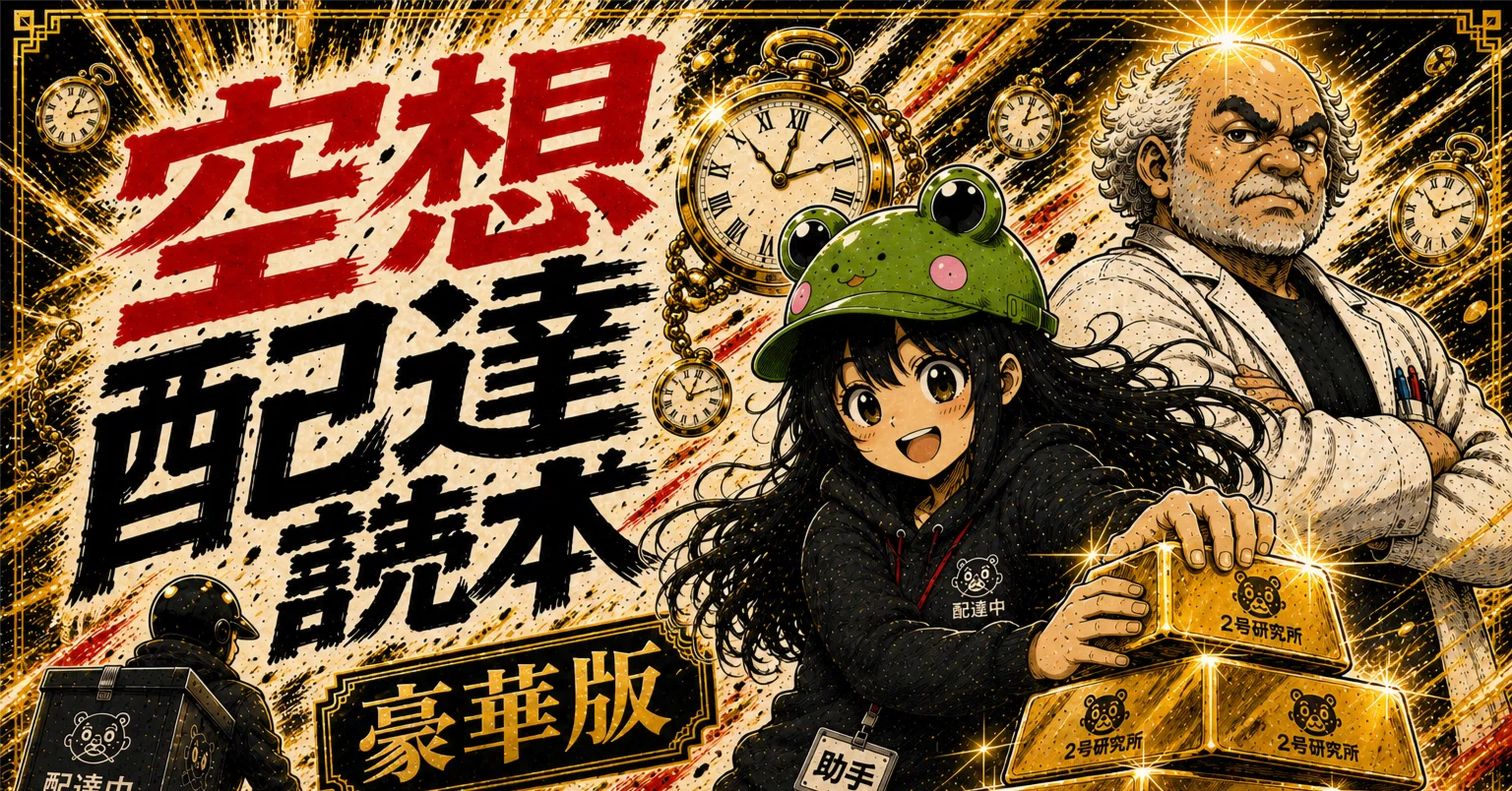 ️豪華版】空想配達読本 第1話『ウーバーは稼げない？』 ② 時給はどう