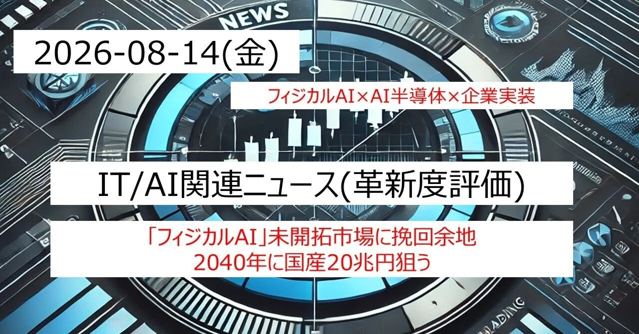 10. AI産業再編と総合力競争