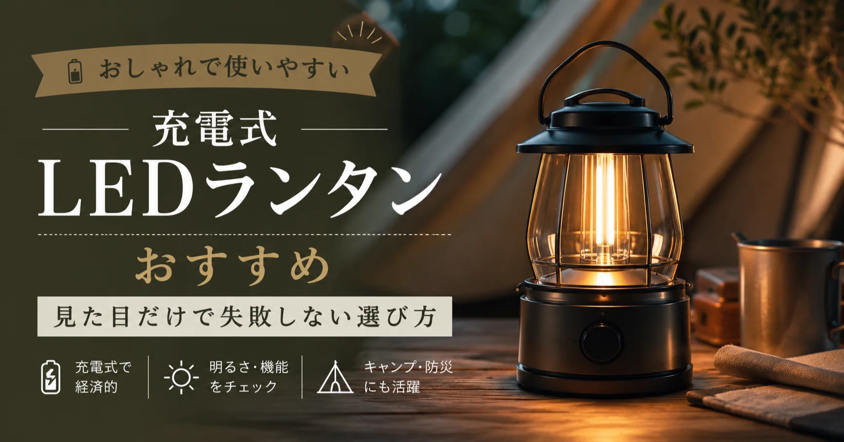 Recommended Stylish Rechargeable LED Lanterns | How to Choose