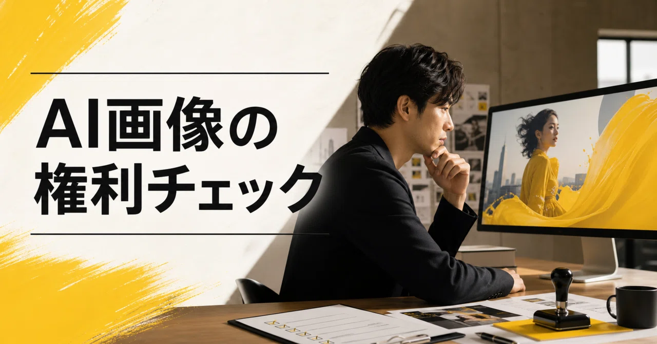 AI画像を広告に使う前の権利・表示チェック｜BtoB企業の実務ガイド｜GLAPentertainment Inc.