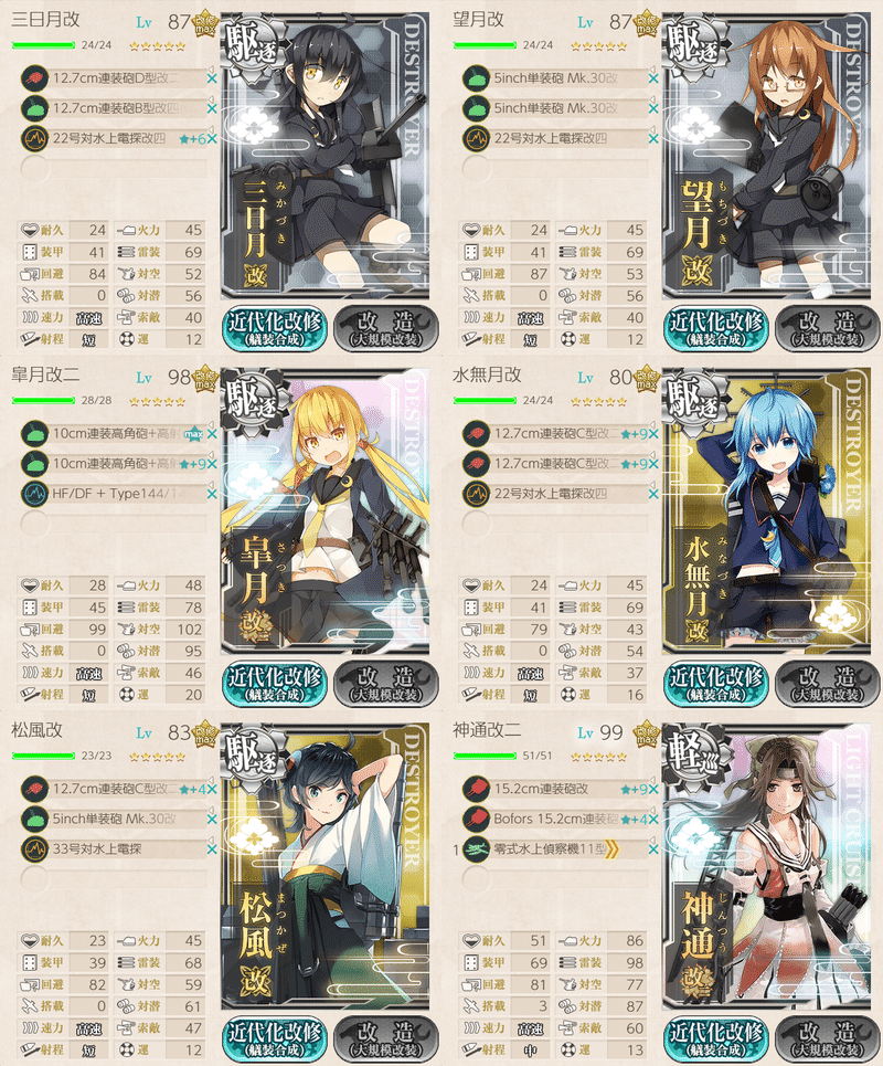 艦これ ２０２０年夏イベ ｅ ５乙攻略 第一ゲージボス ソウノ Note