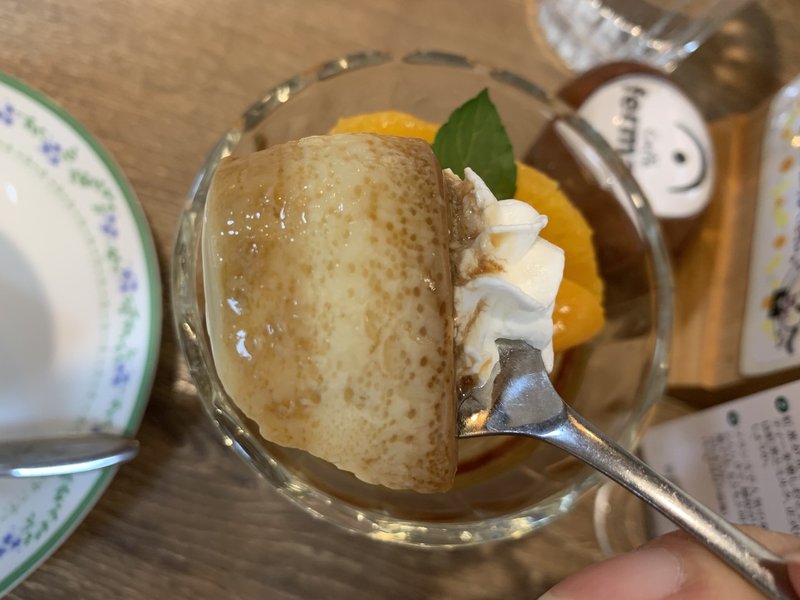 プリン100日チャレンジ 77 フェルマータの 昔ながらのプリン マルトモ025 Note