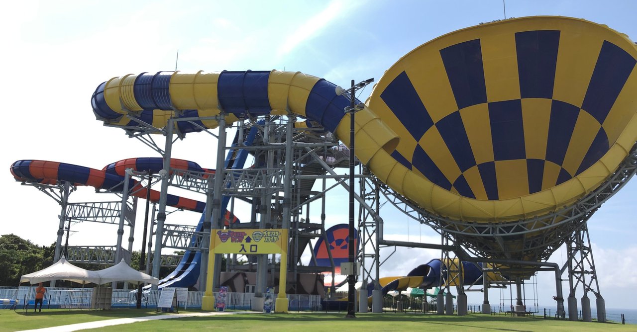 福井県 3パーク 1機種 Airtime ジェットコースター 遊園地レビュー Note