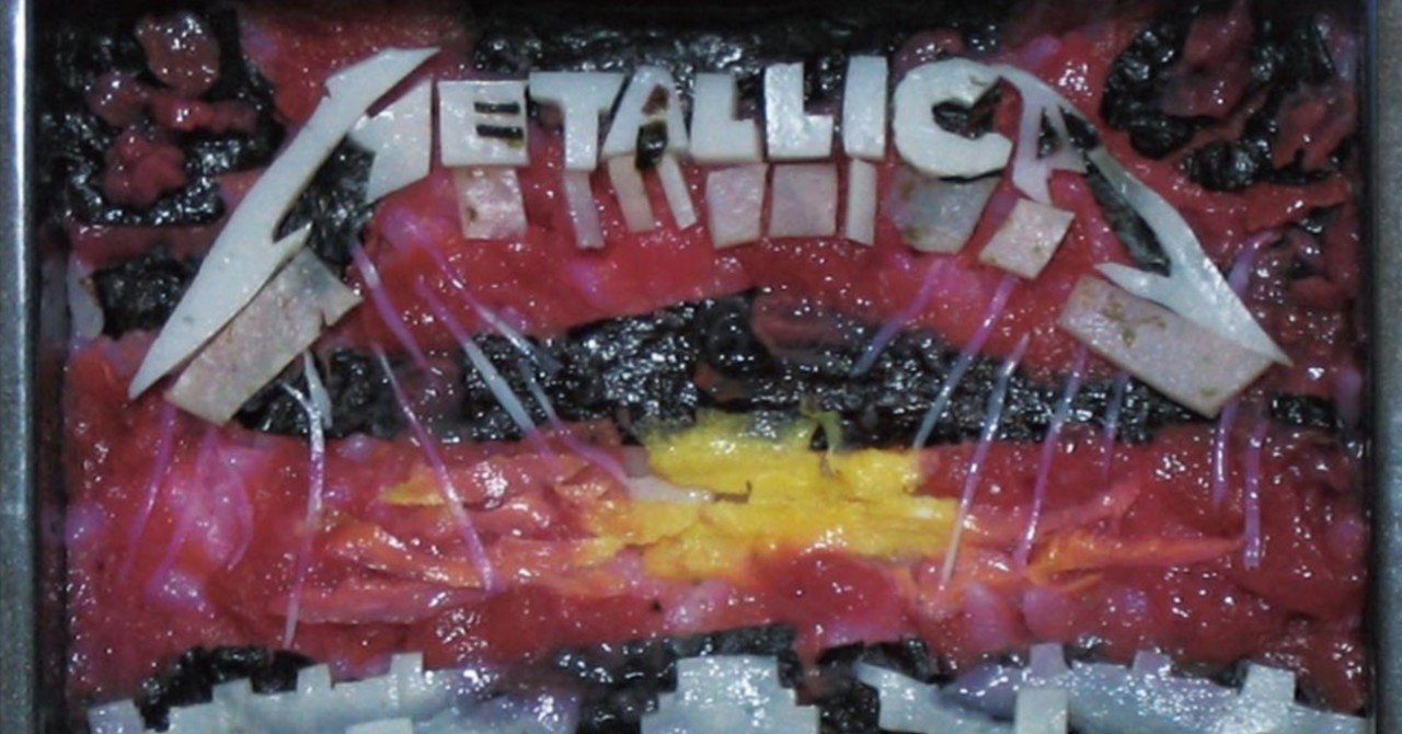 火曜日はmetallicaが元気をくれる 今まで作ったmetallicaジャケ弁の日記 オバッチ Note
