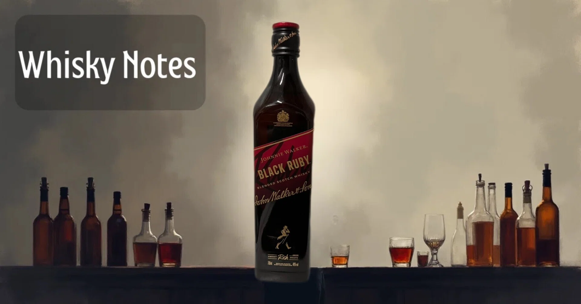 WhiskyNotes #49 — Johnnie Walker Black Ruby｜のぶたん