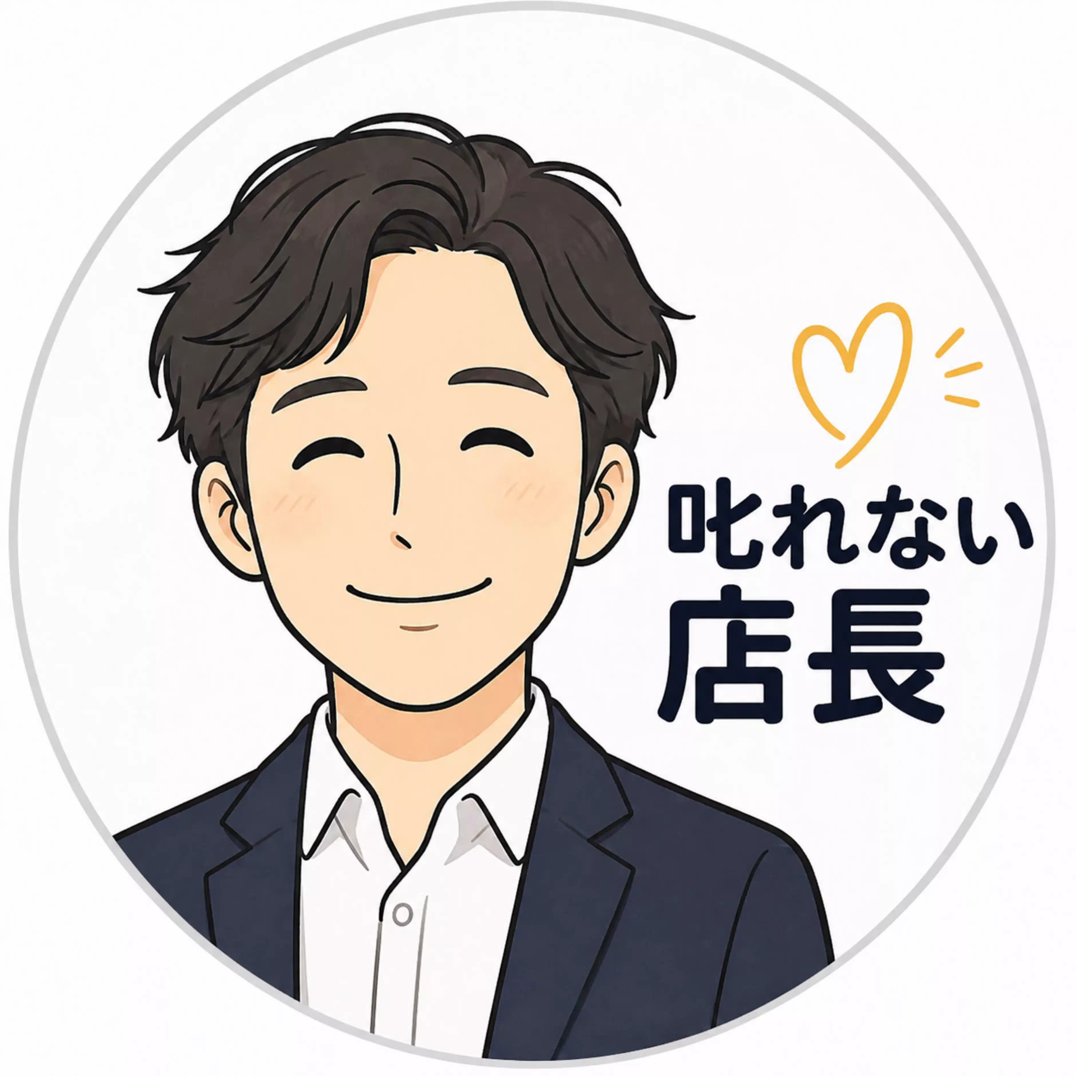 叱れない店長