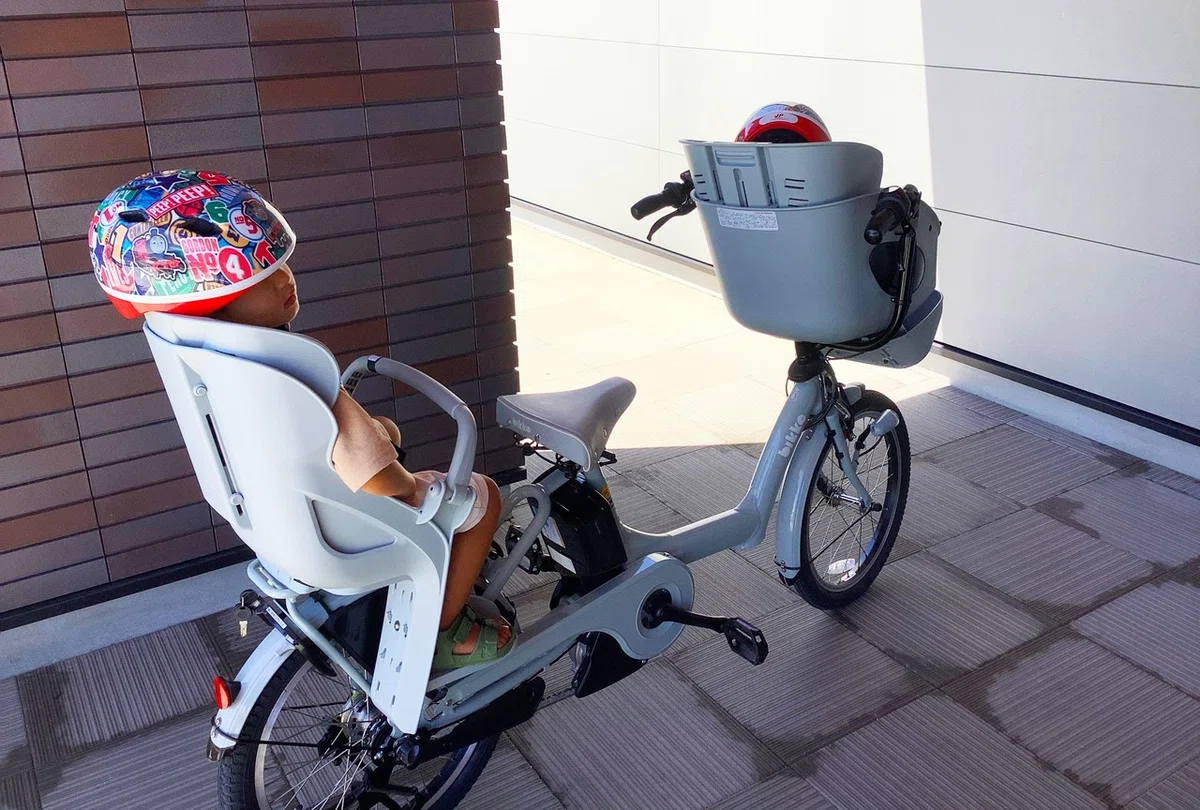 電動自転車 ブリジストンBikke POLAR e（BROC49）3人乗り 約3ヶ月間使用