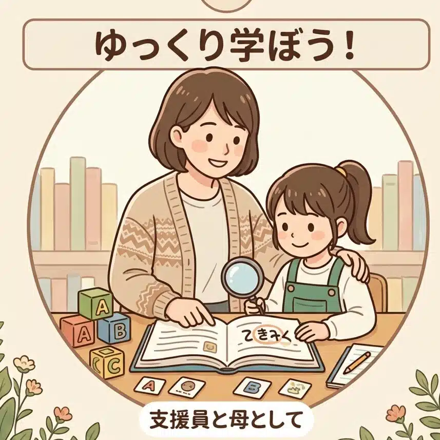 ゆっくり学ぼう！｜教科書教材を特別支援向けにつくる人