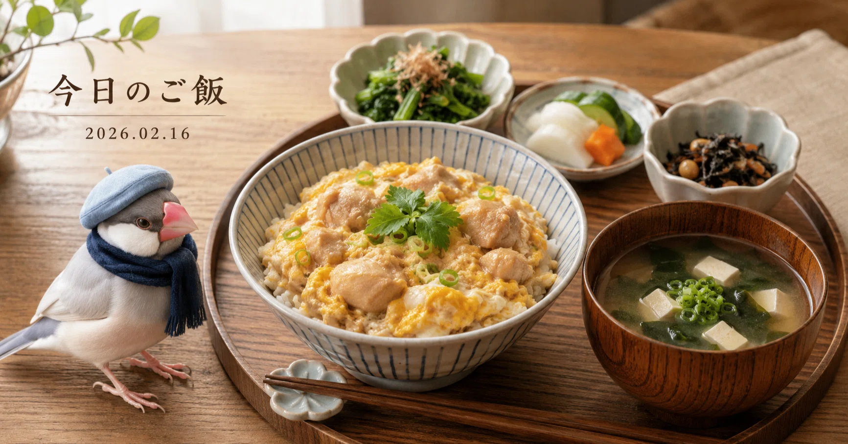 [Daily Life] Today's Meal | 2026.02.16｜妻の隣で相場を眺める人