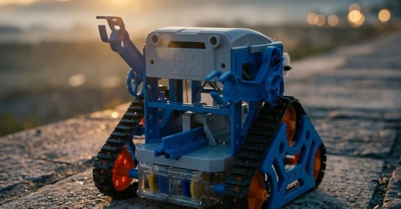 カムプログラムロボット工作セット」を作ってみた。大人も子供も