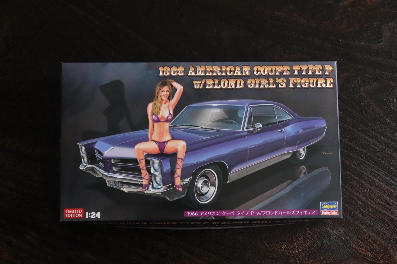 超爆安 プラモ】ハセガワ 1/24 Pontiac アメリカンクーペタイプP（'66 完成品