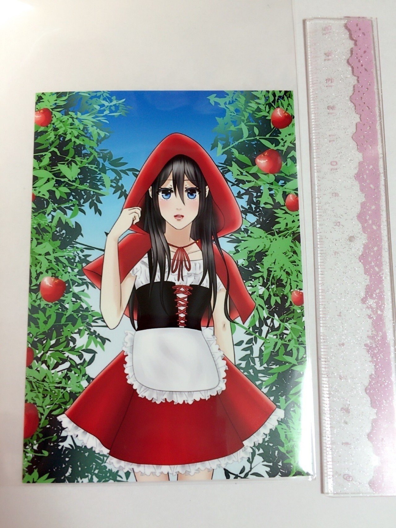 予約商品 お正月セール オリジナル手描きイラスト 赤ずきん ガーネット 青 ラピス 対外関係史辞典 ハンドメイド Www Sibgroup Co Uk