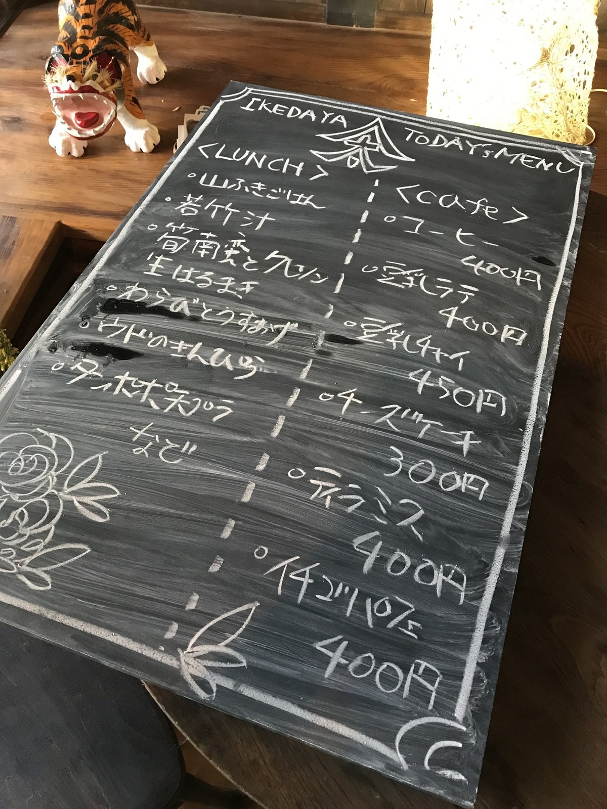 黒板メニュー解説｜2017年その5｜まーちゃん：池田屋