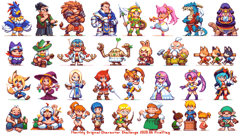 26 ドット絵製作活動記 07 Pixelflag Note 26 ドット絵製作活動記 07 Pixelflag Note