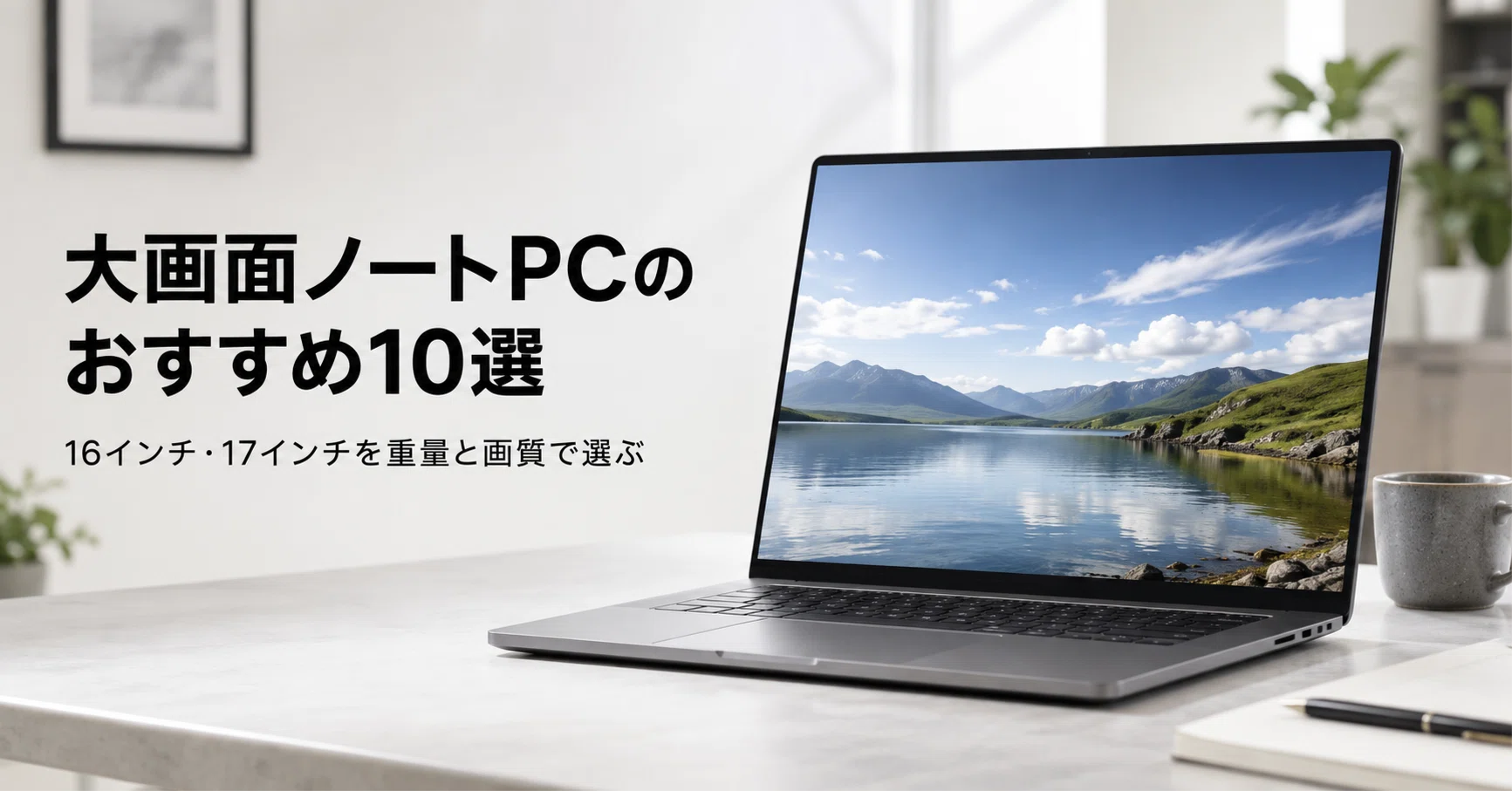 大画面ノートPCのおすすめ10選 16インチ・17インチを重量と画質で選ぶ