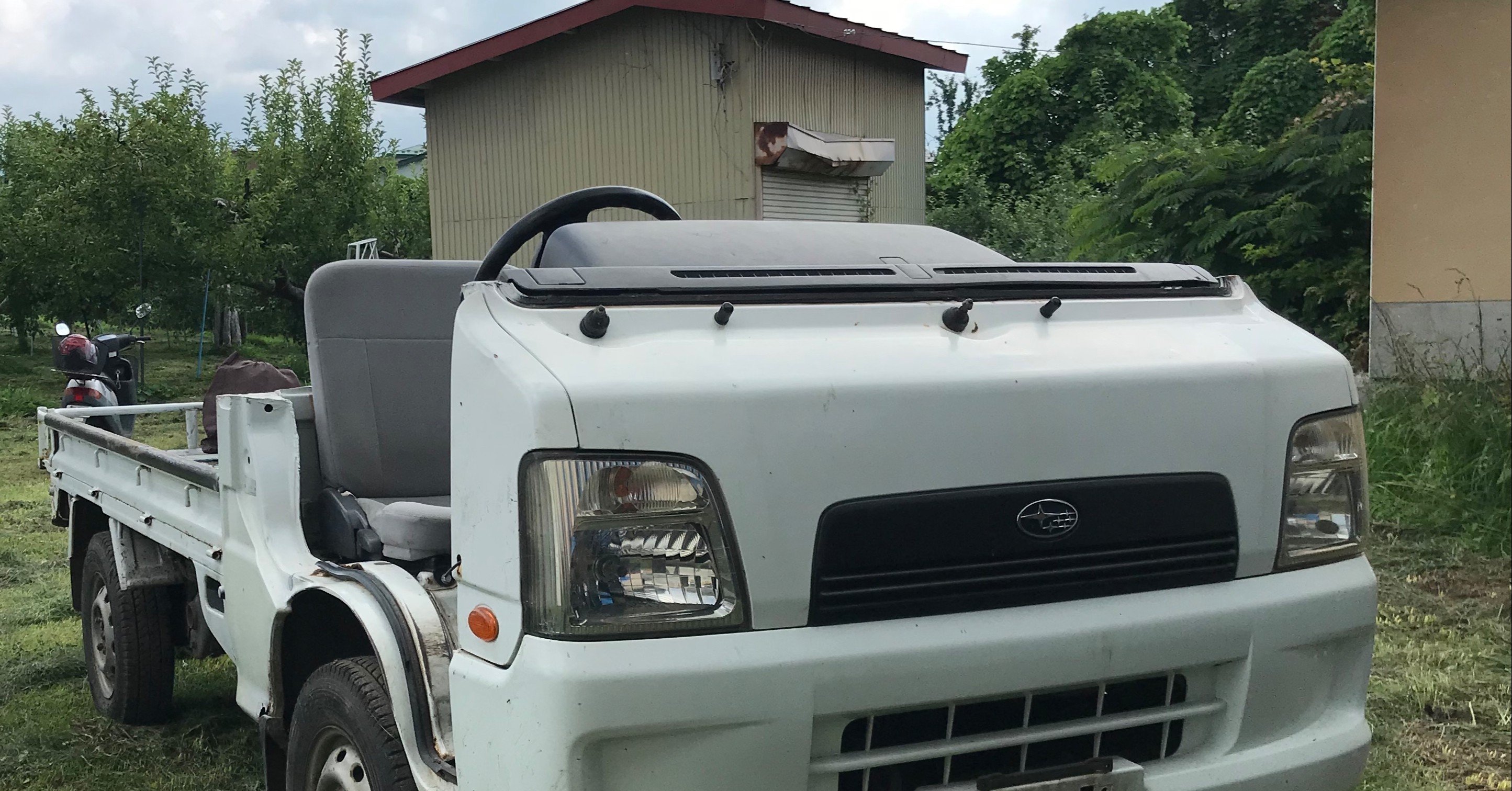 軽トラを改造した オバケ ほしい 畑での移動が快適になるんです Atsuko Nagai りんごをもっとたのしもう Note 軽トラを改造した オバケ ほしい 畑での移動が快適になるんです Atsuko Nagai りんごをもっとたのしもう Note